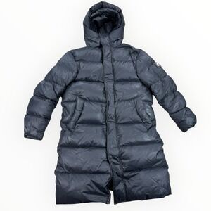 J. Lindeberg Jacket Women's M Black Down Puffer Hooded Insulated Parka